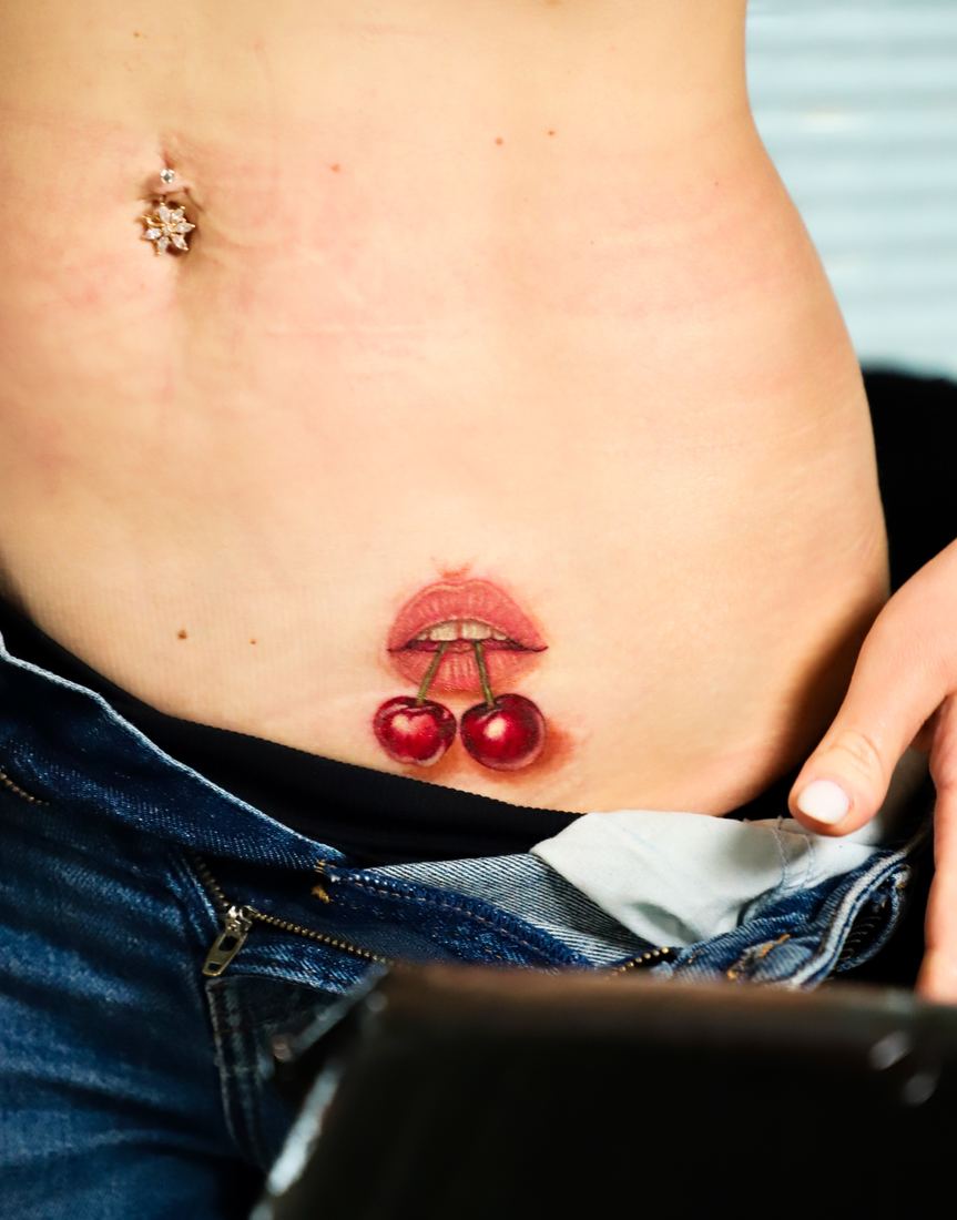 Cherry lips